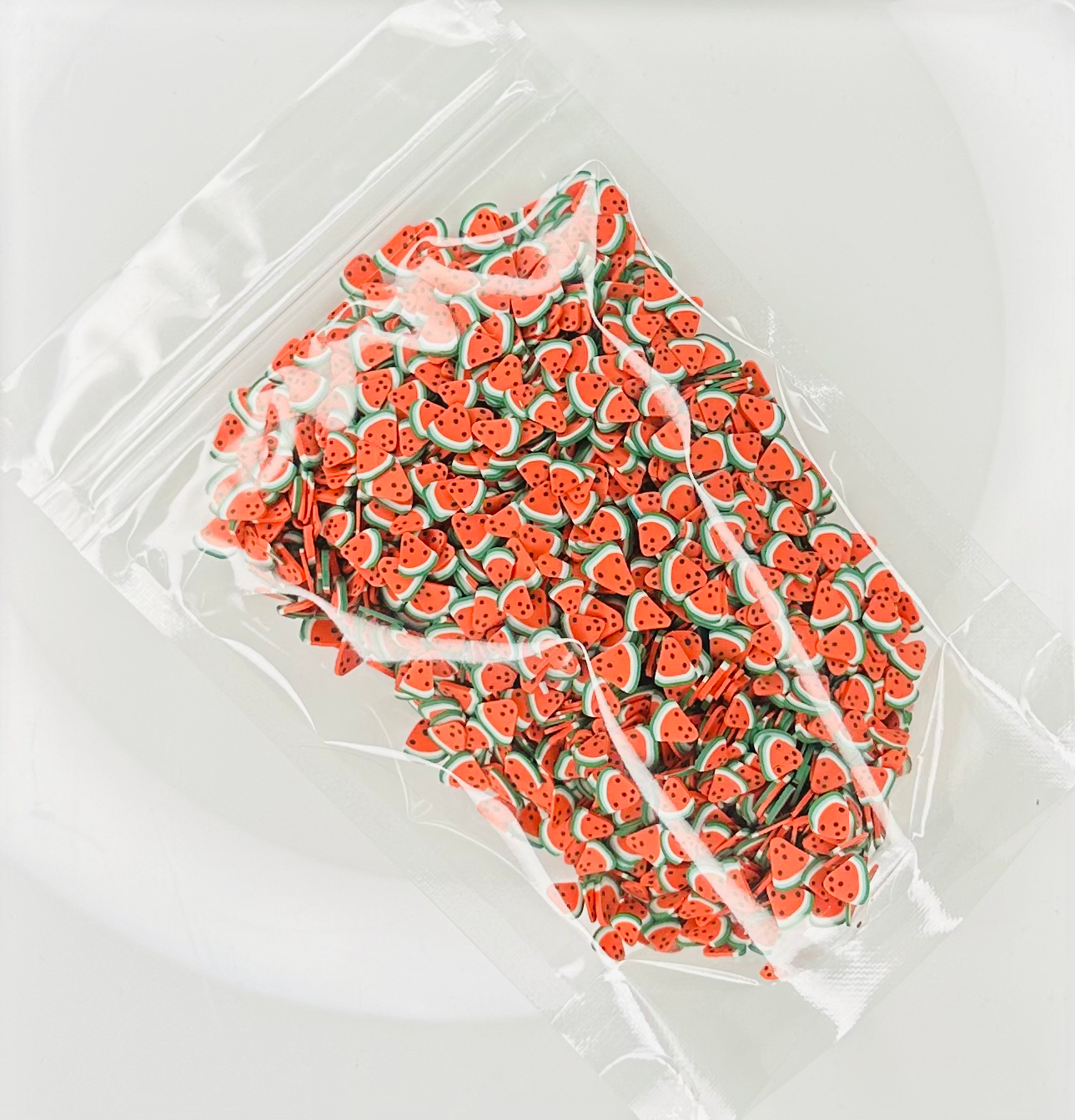 Watermelon Sugar - Polymer Clay Slices image 1