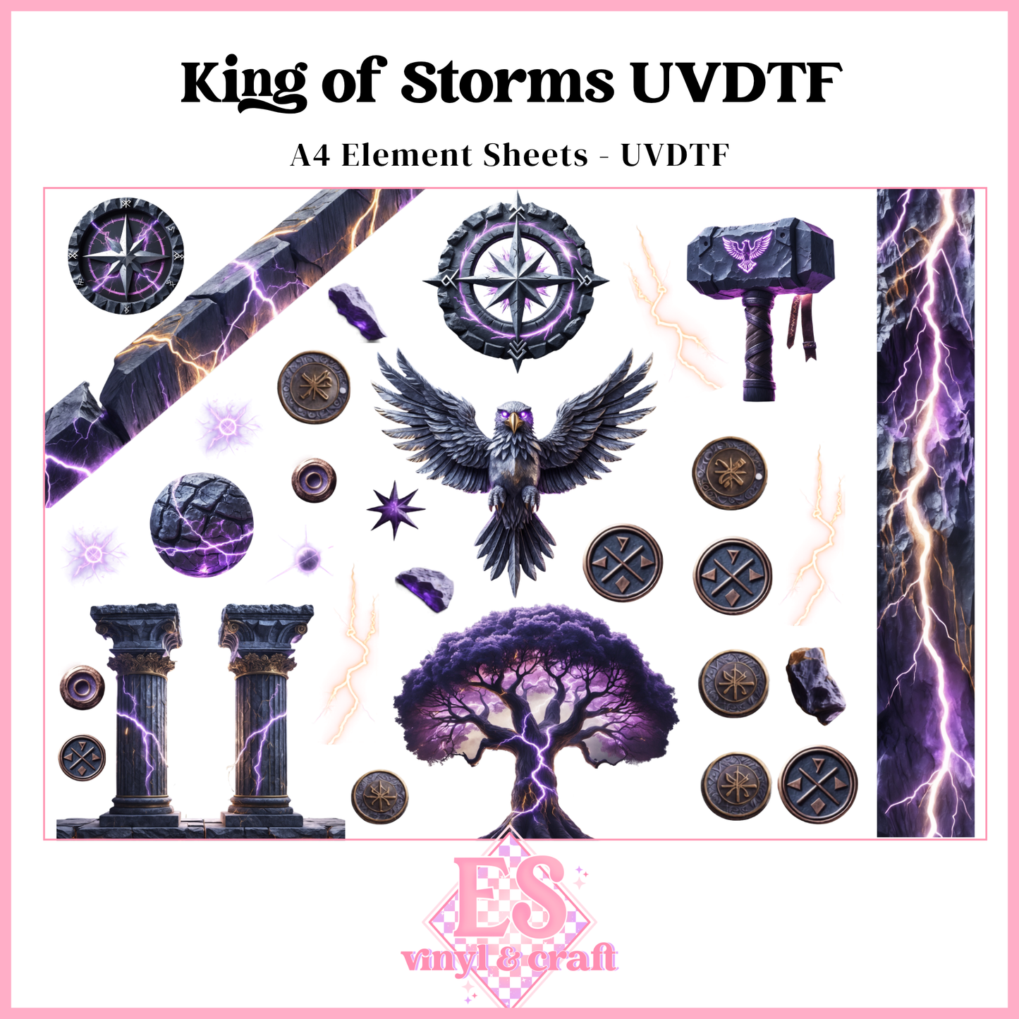King of Storms - UVDTF Element Sheet
