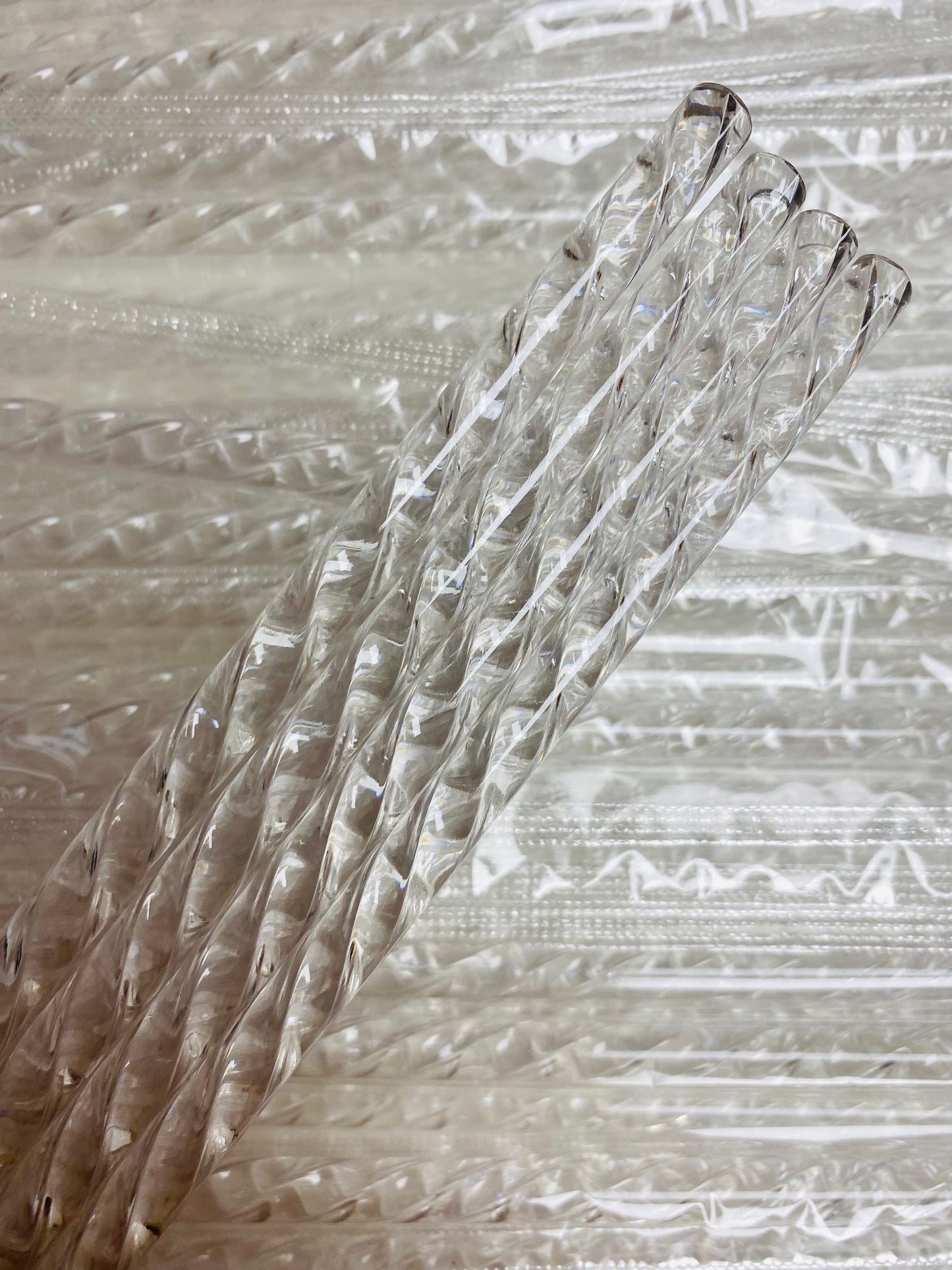 Clear Swirl Straw image 0