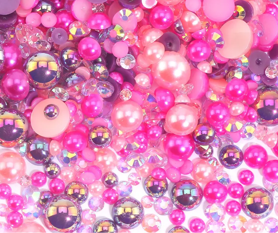 Summer Fruits - Pearl & Rhinestone Mix image 0