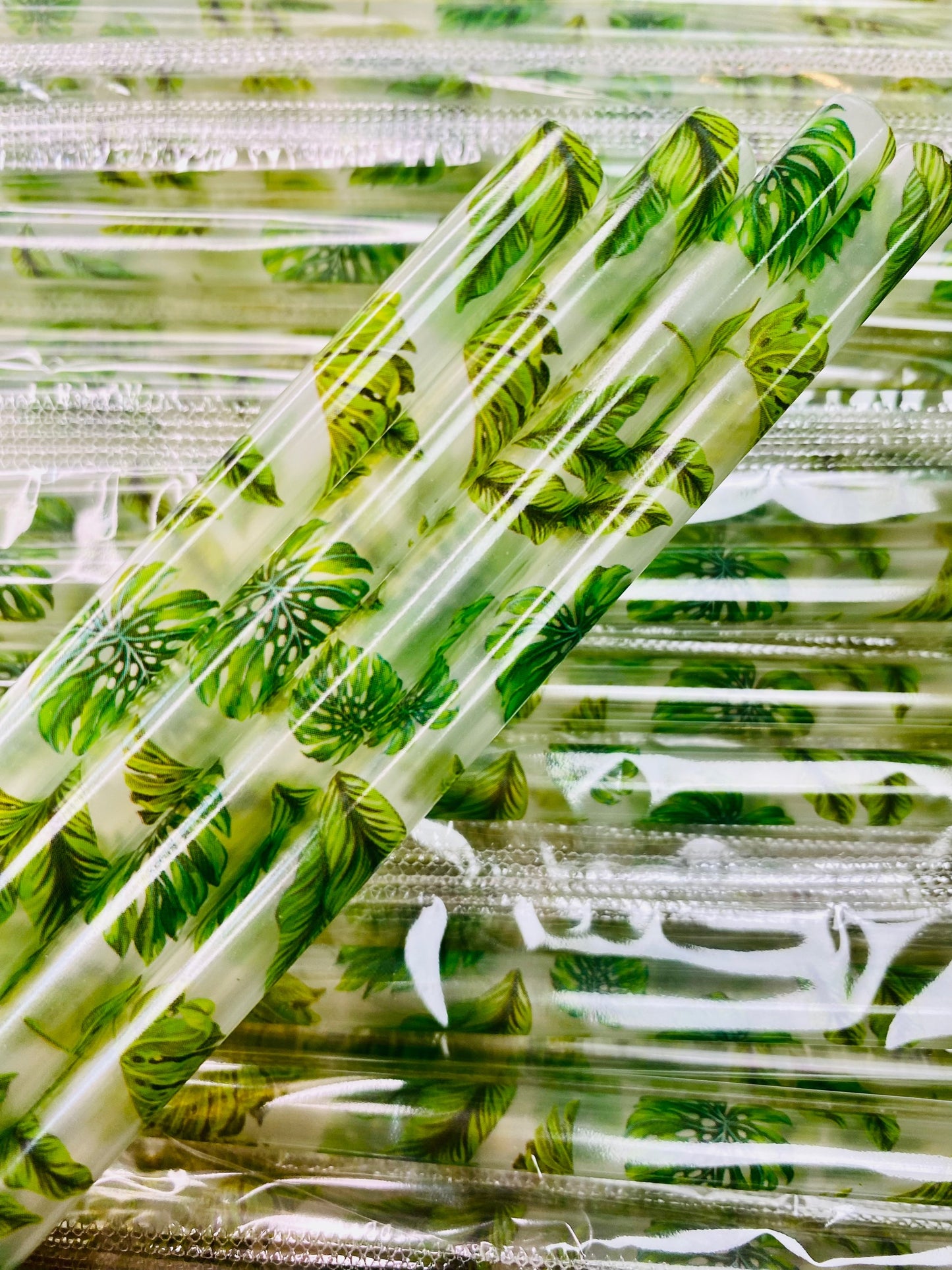 Leaves Clear Straw image 0