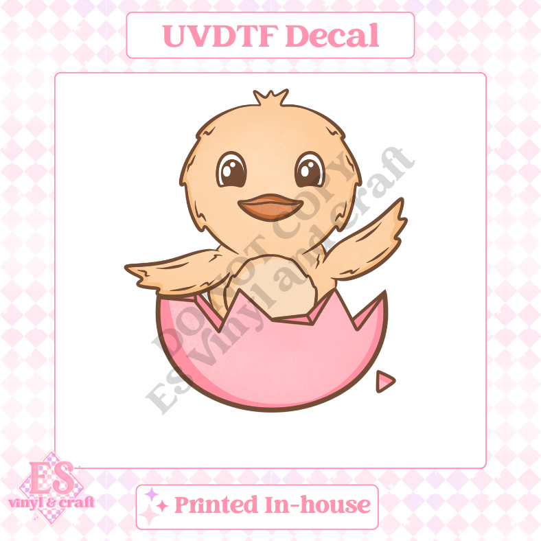 Chicky - UV-DTF Decal Transfer image 0