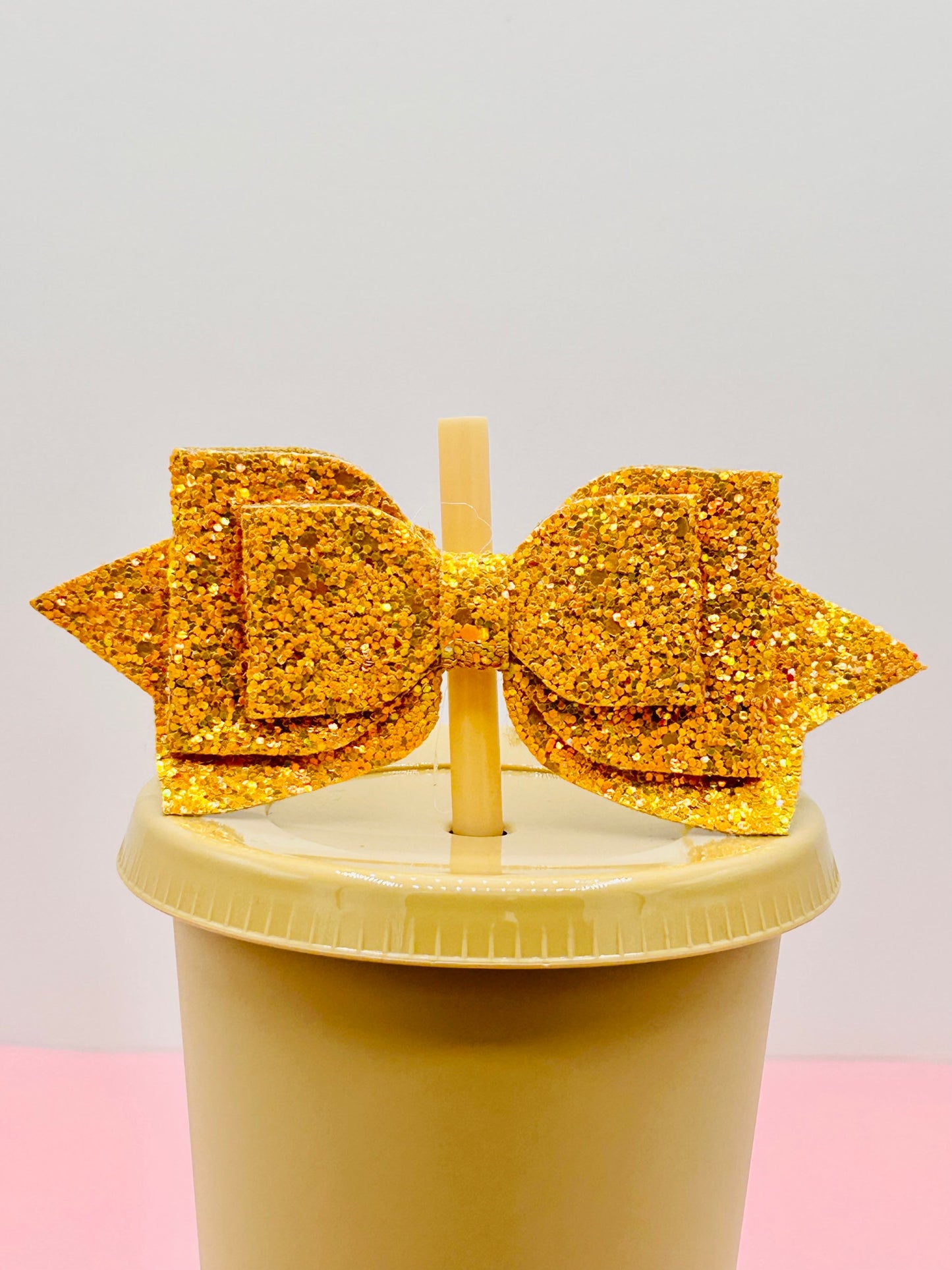 Bow Straw Topper - Copper image 0