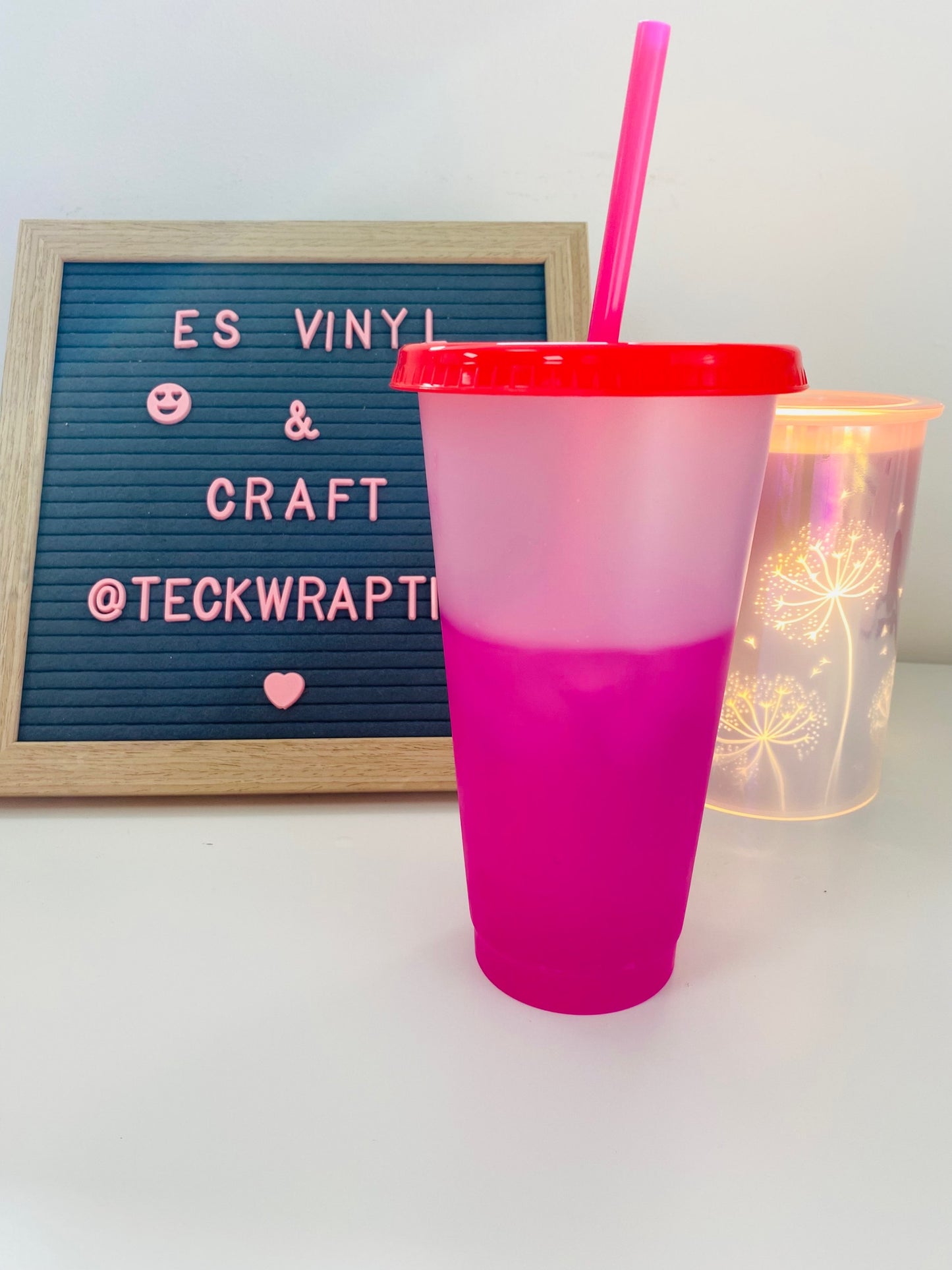 Cold Colour Change Cups 24oz image 9