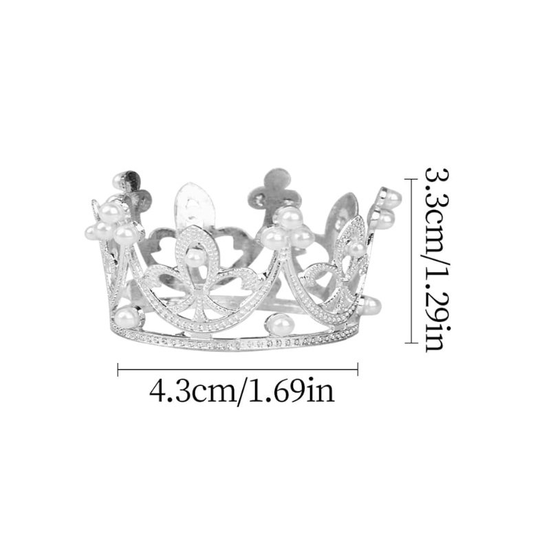 Silver Crown 3D Topper (Pack 1) image 1