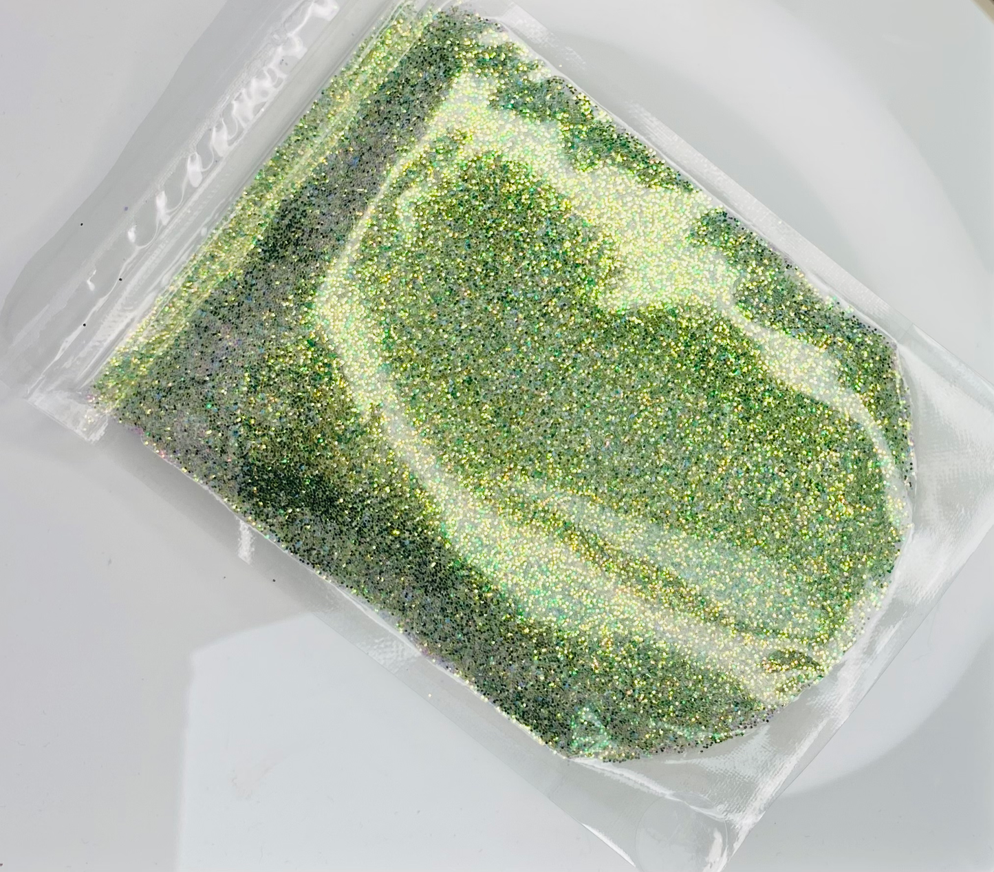 Pistachio - Cindy Fine Glitter Mix image 1