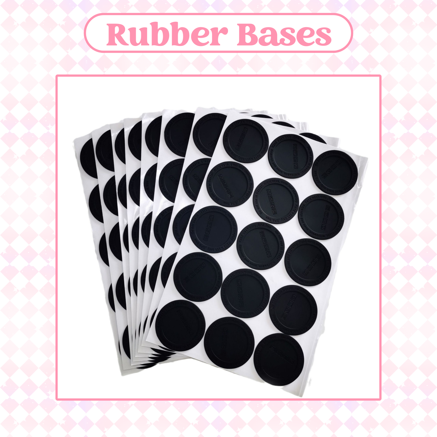 Rubber Bases (Sheet of 10) image 0