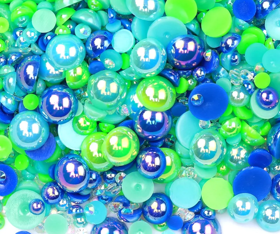 Buzz - Pearl & Rhinestone Mix image 0