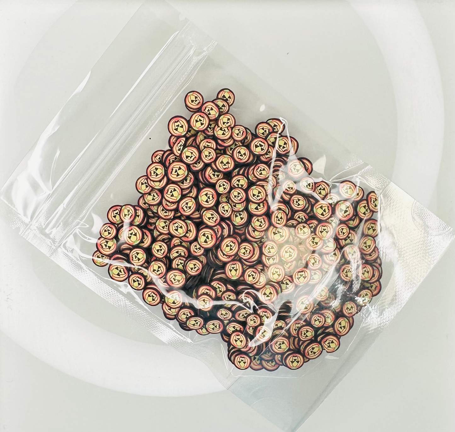 Hey Pumpkin! - Polymer Clay Slices image 1
