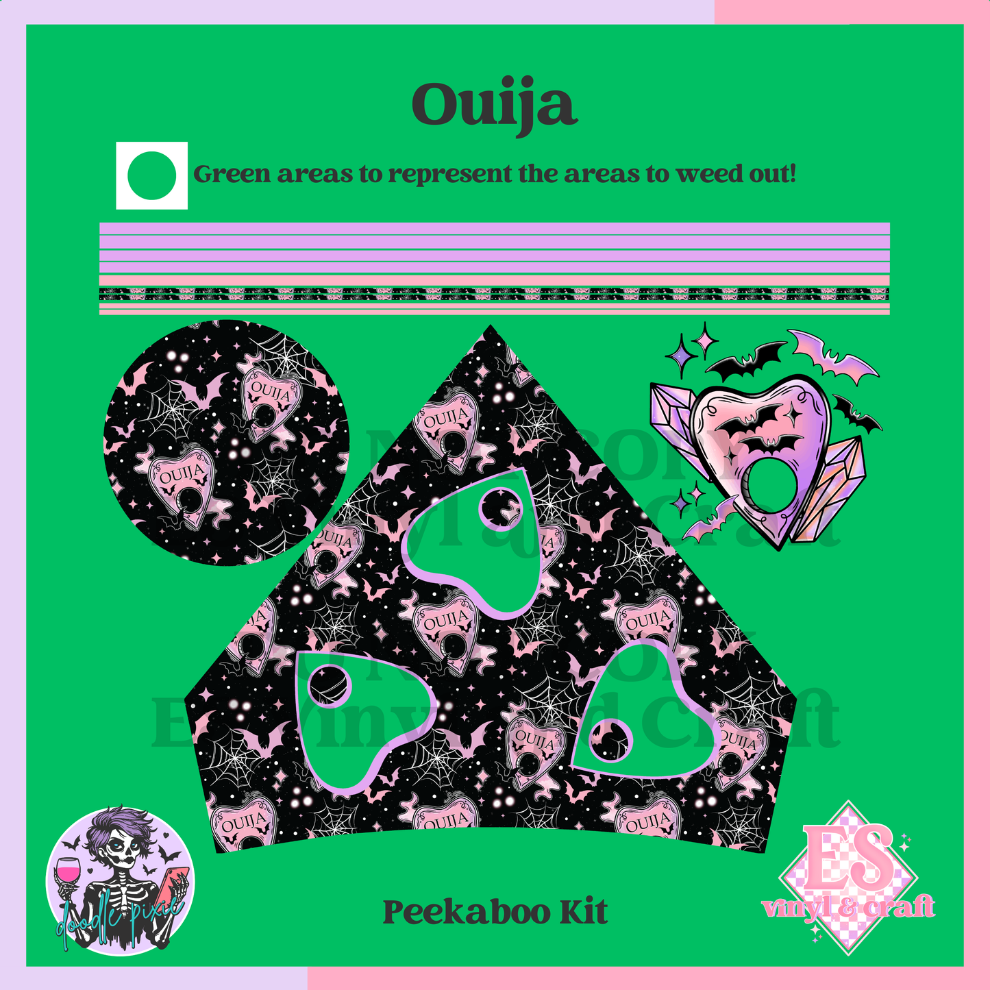Ouija - 24oz Snowglobe Wrapper Kit image 5