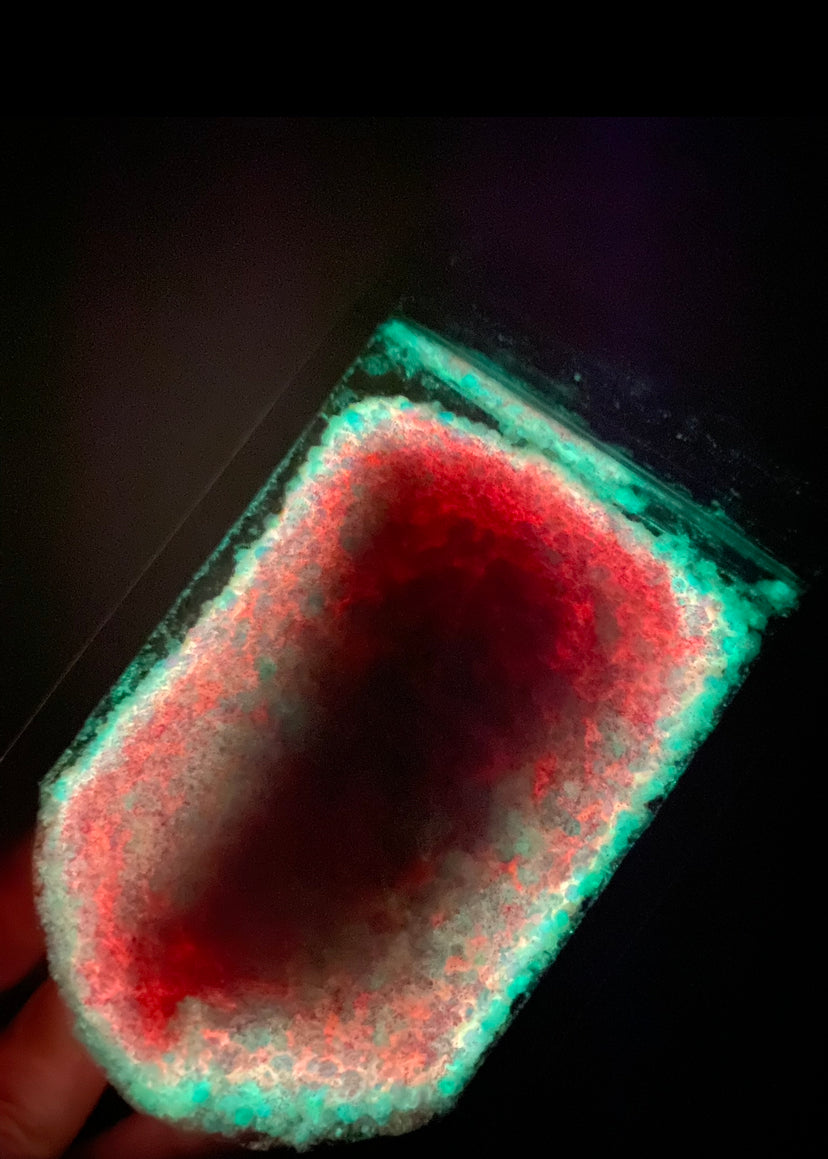 Pink Lava - Glow in the Dark Chunky Glitter Mix image 2