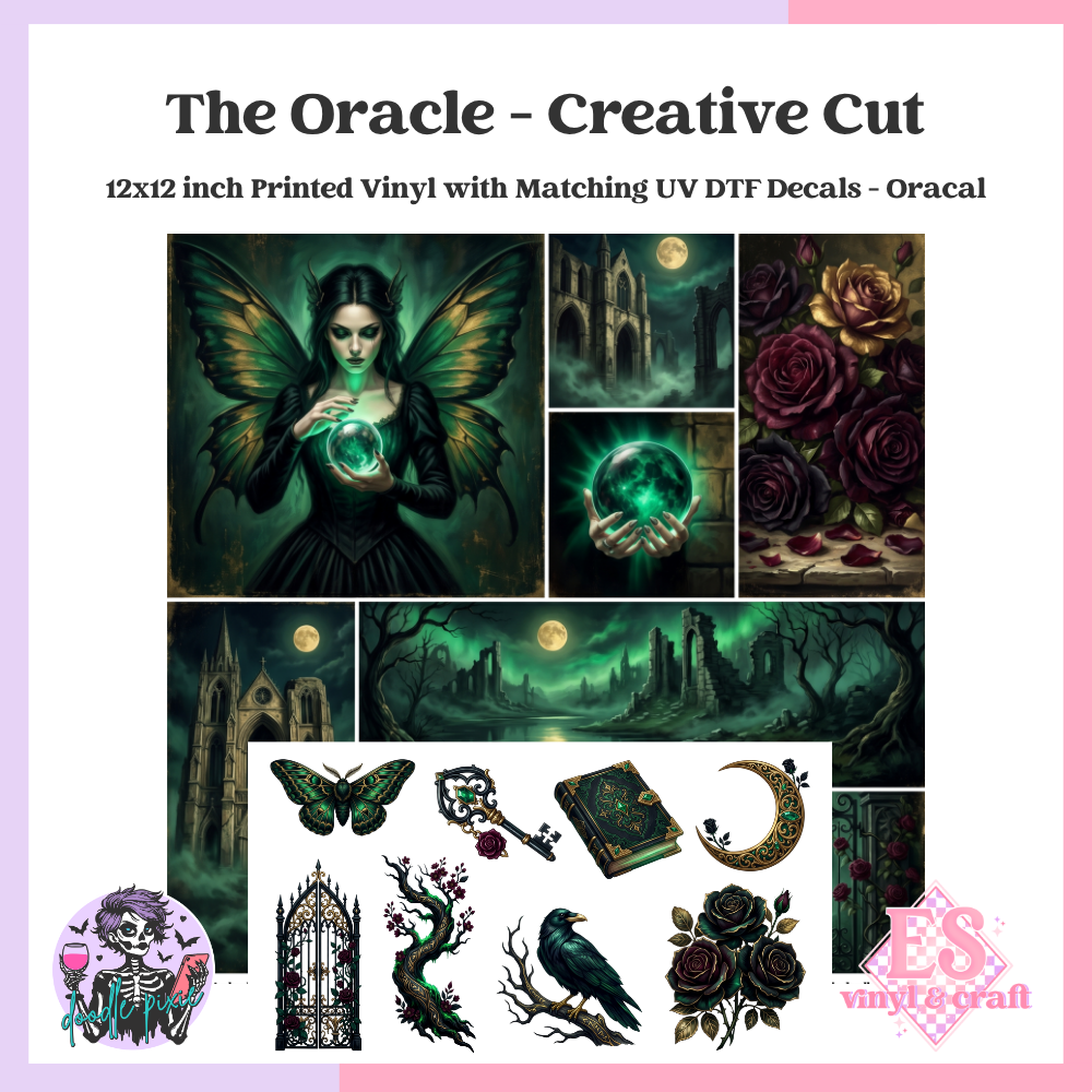 The Oracle - 12" x 12" Printed Vinyl and UVDTF Decal