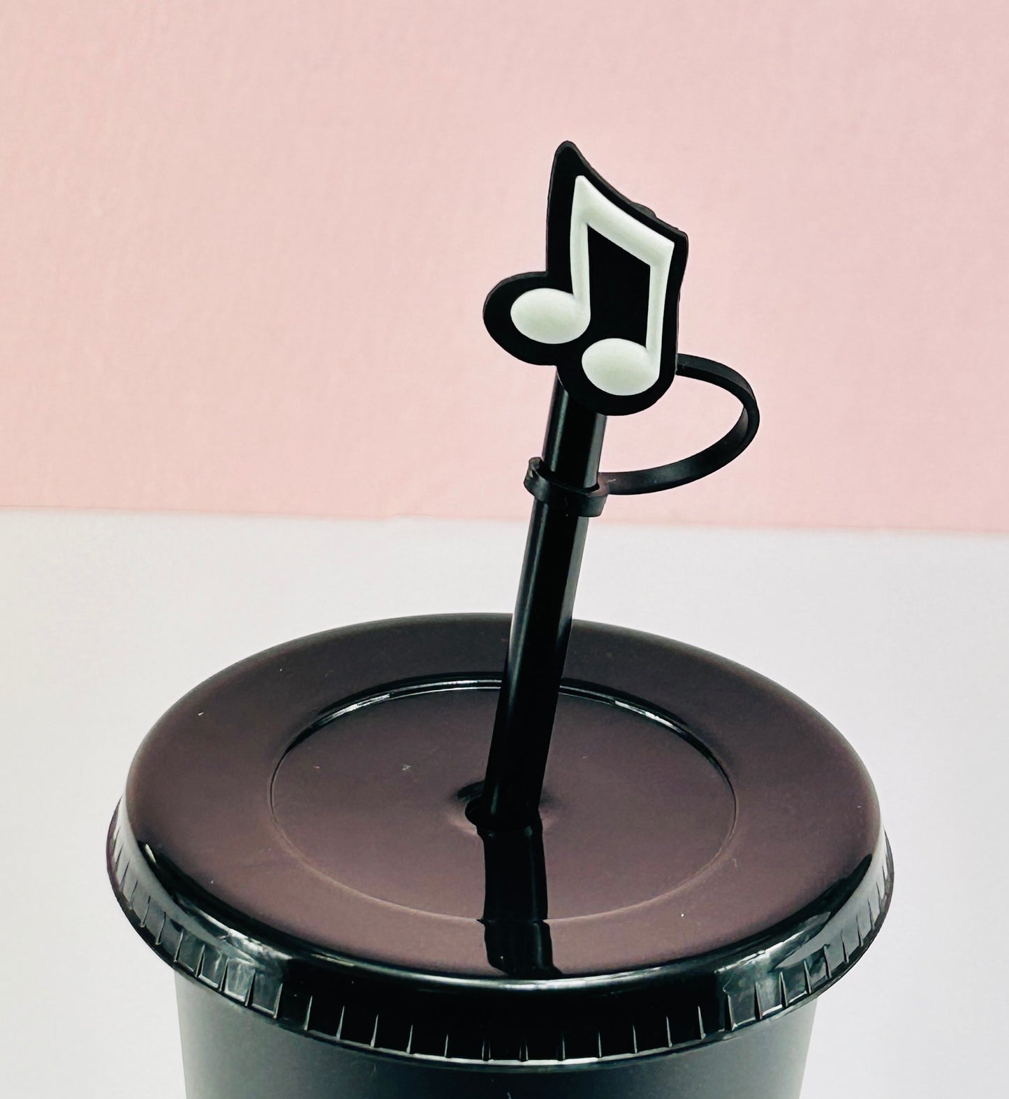 Music Notes - Straw Topper image 0