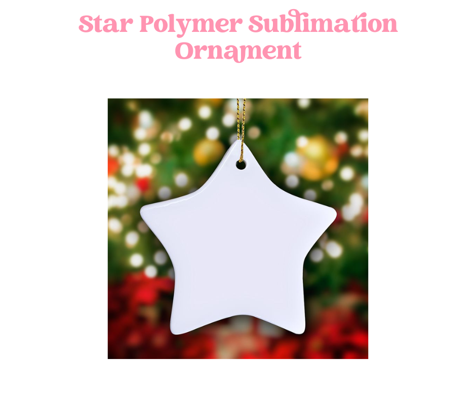 Polymer Sublimation Ornaments image 3