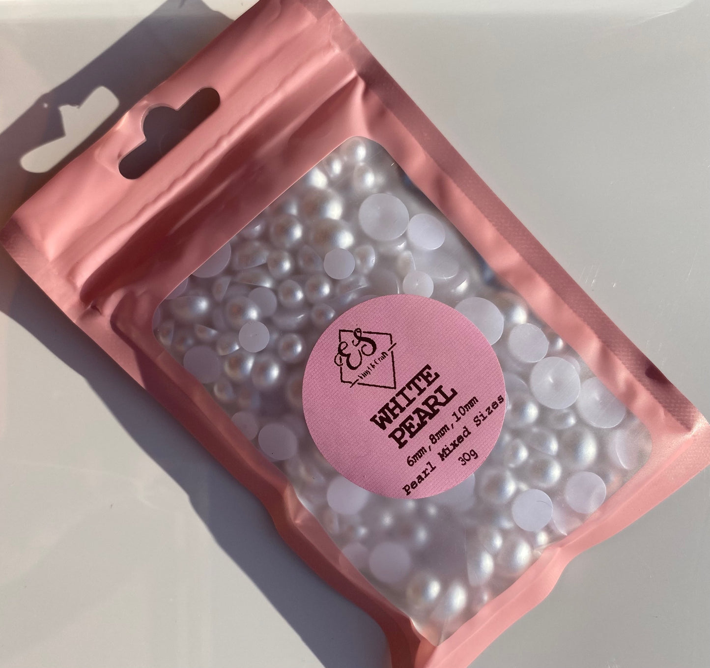 White Pearl - Pearl Mix 6mm, 8mm & 10mm image 1