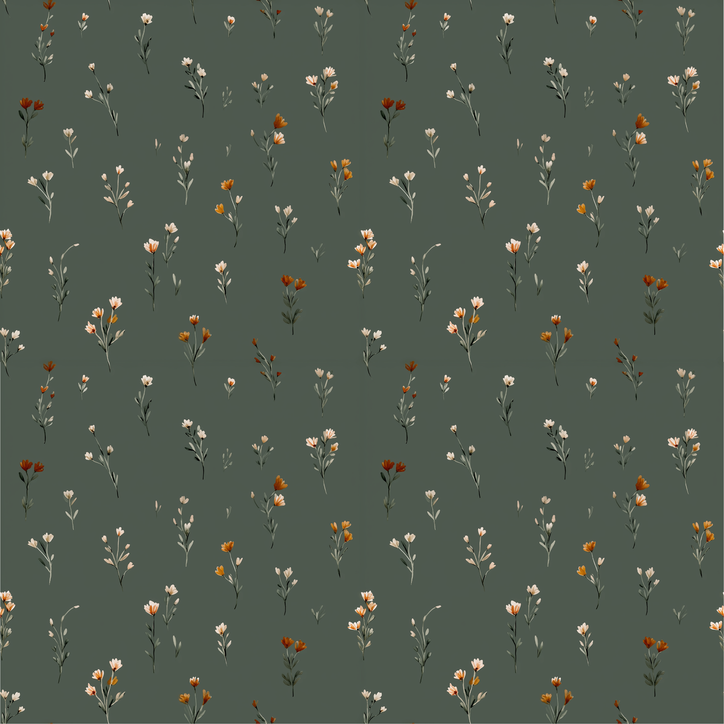 Tiny Meadow - UV Printed Vinyl 12" x 12" Sheet image 1