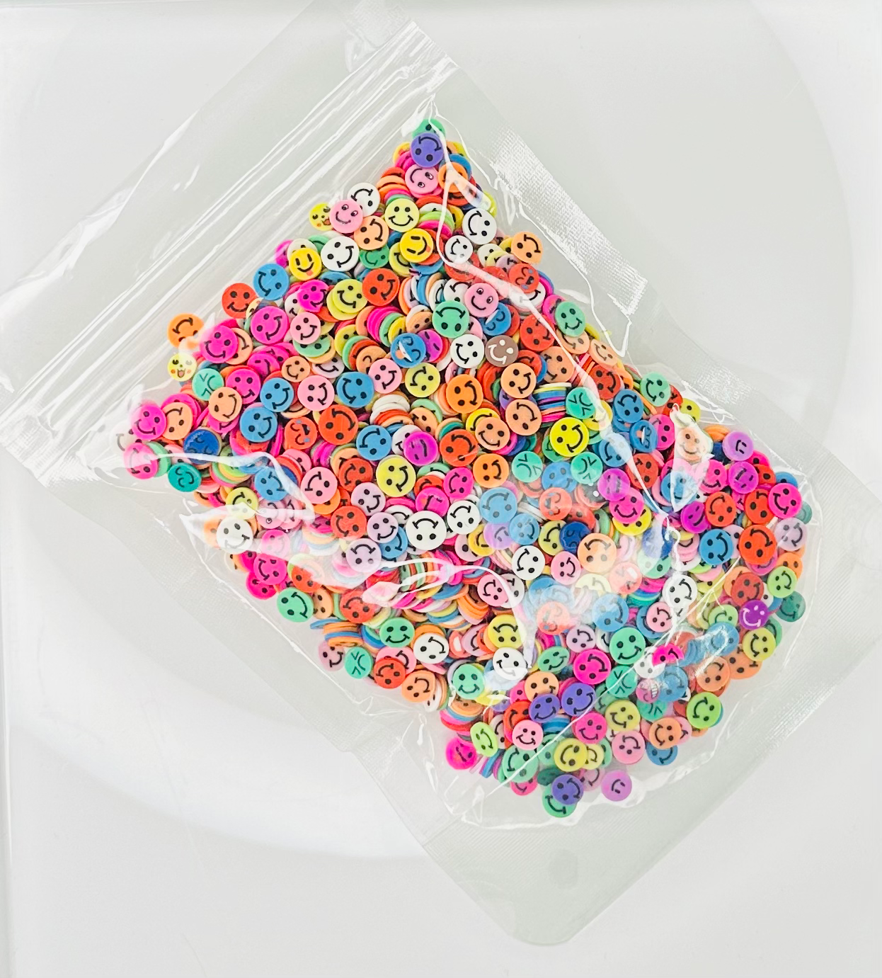 Smileys - Polymer Clay Slices image 1