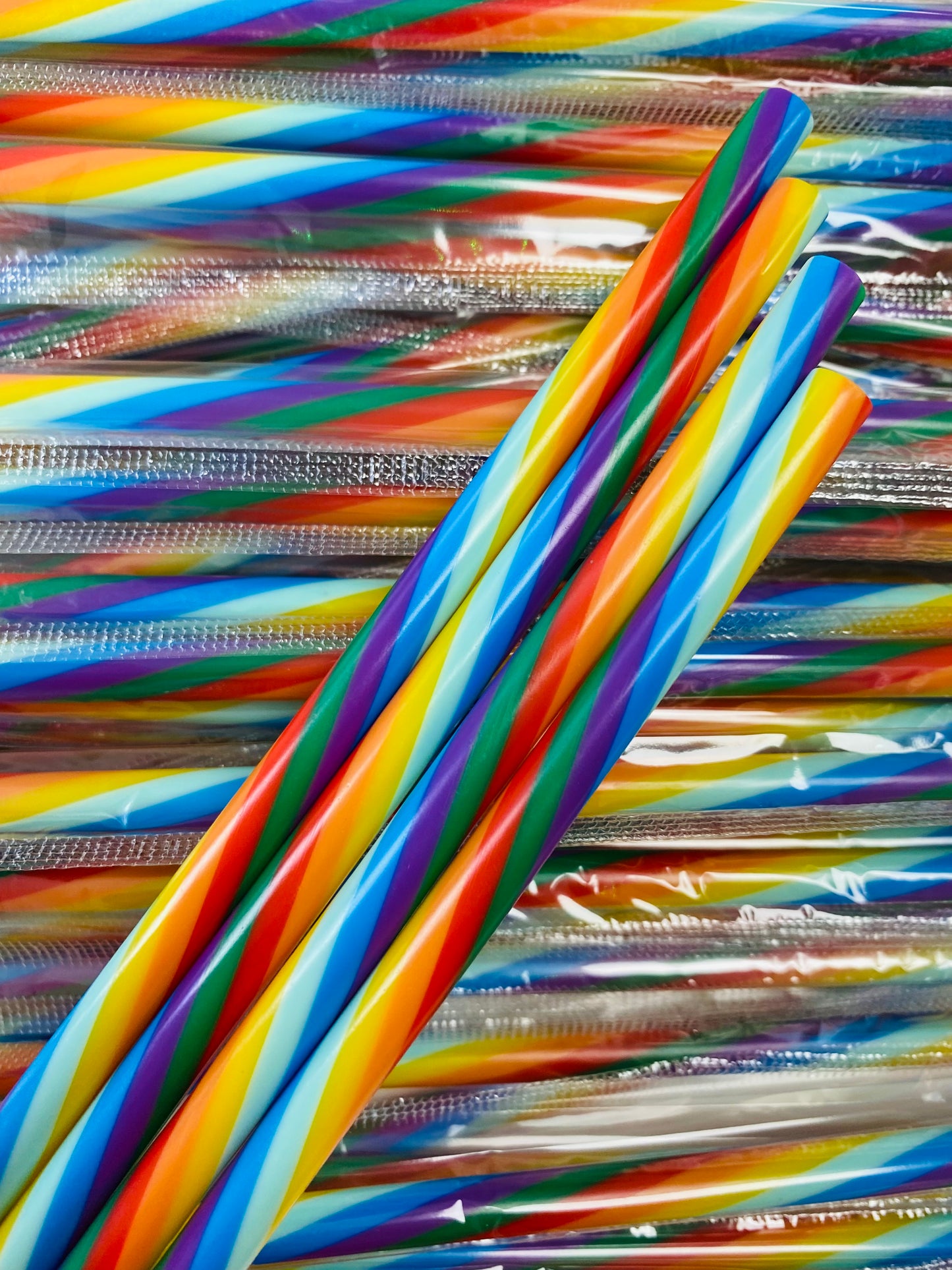 Rainbow Diagonal Straw image 0