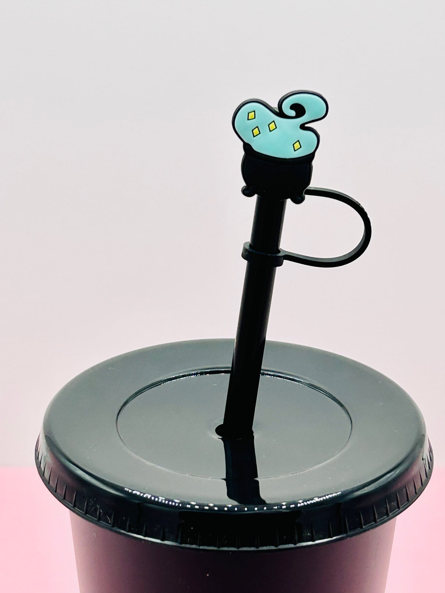 Straw Topper - Bubbling Cauldren image 0