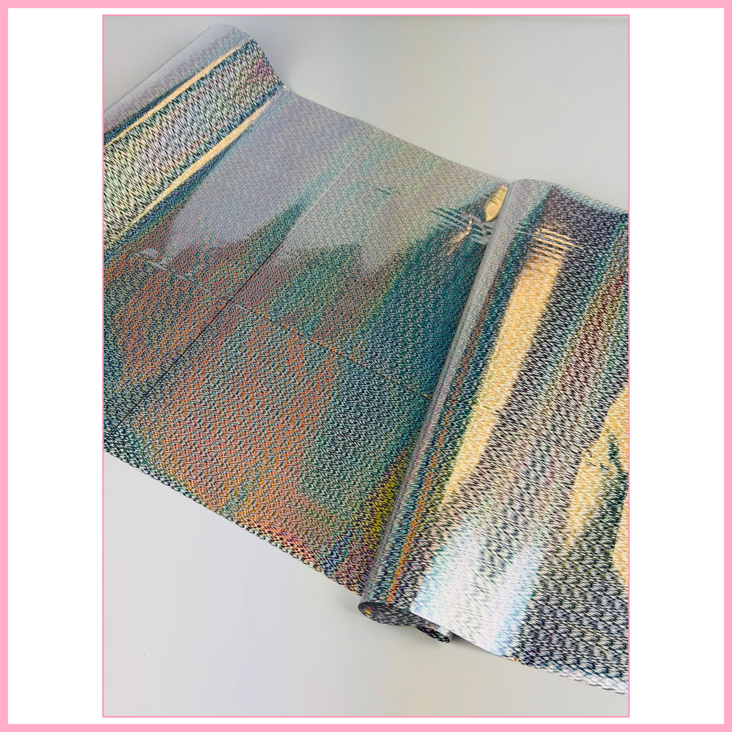 Zig Zag - Full Transfer Foil - 1 Metre