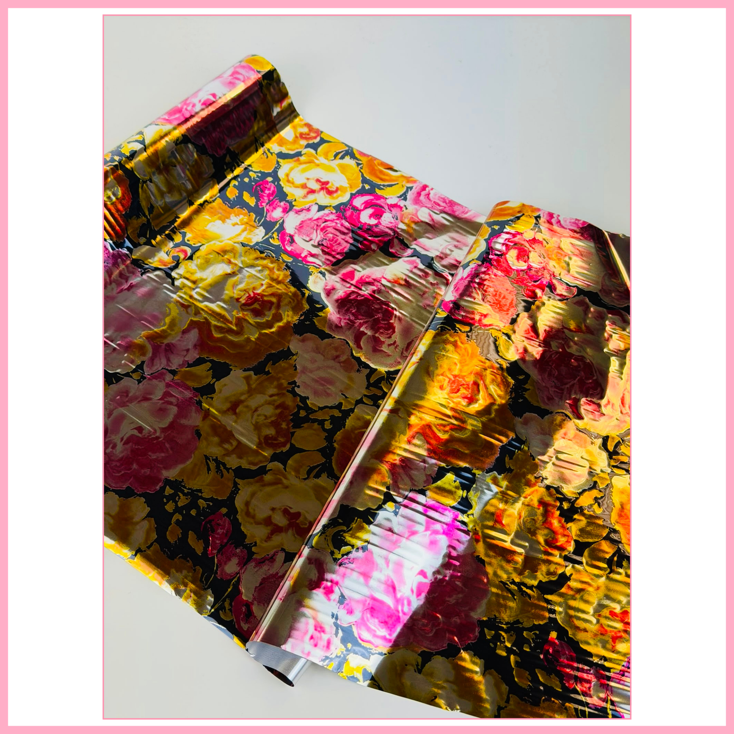 Blazing Silk - Partial Transfer Foil - 1 Metre