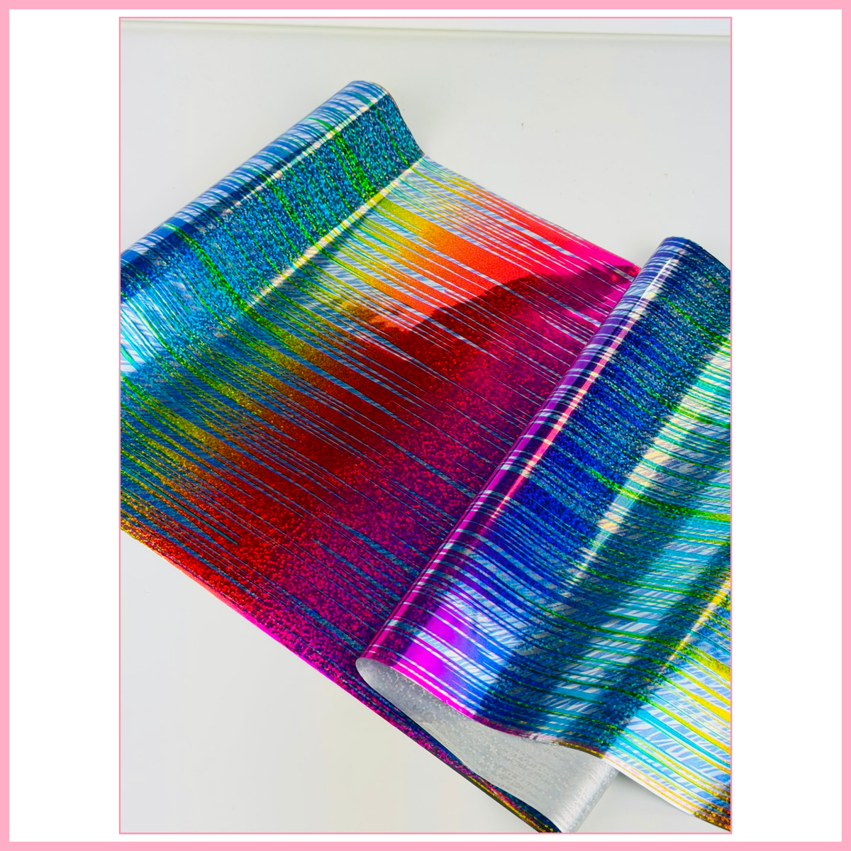 Rainbow Prism - Partial Transfer Foil - 1 Metre