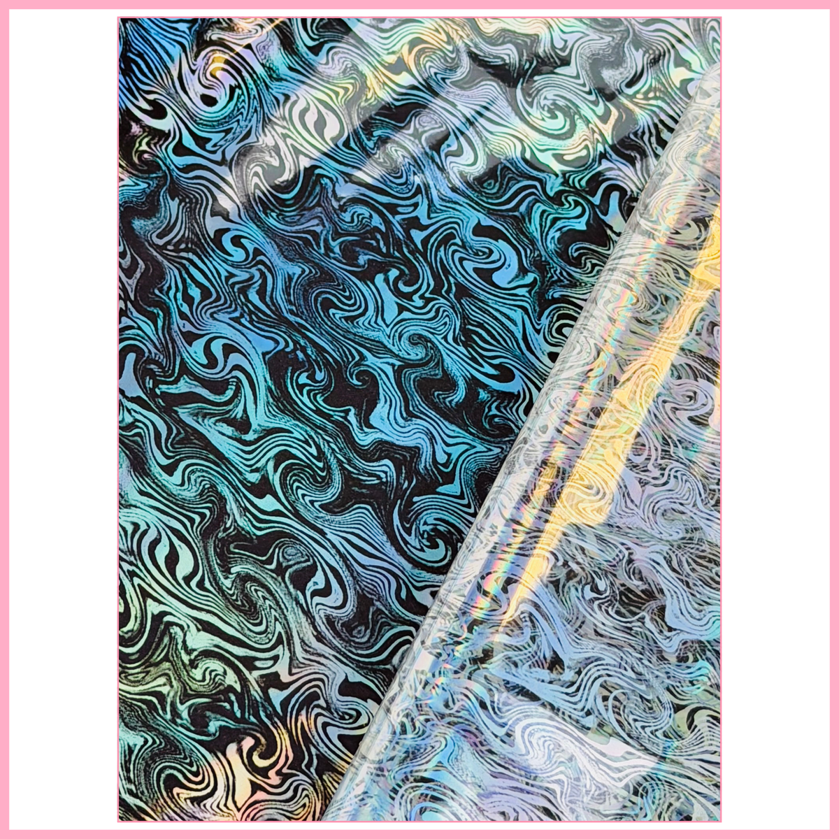 Ink Drop - Full Transfer Foil - 1 Metre