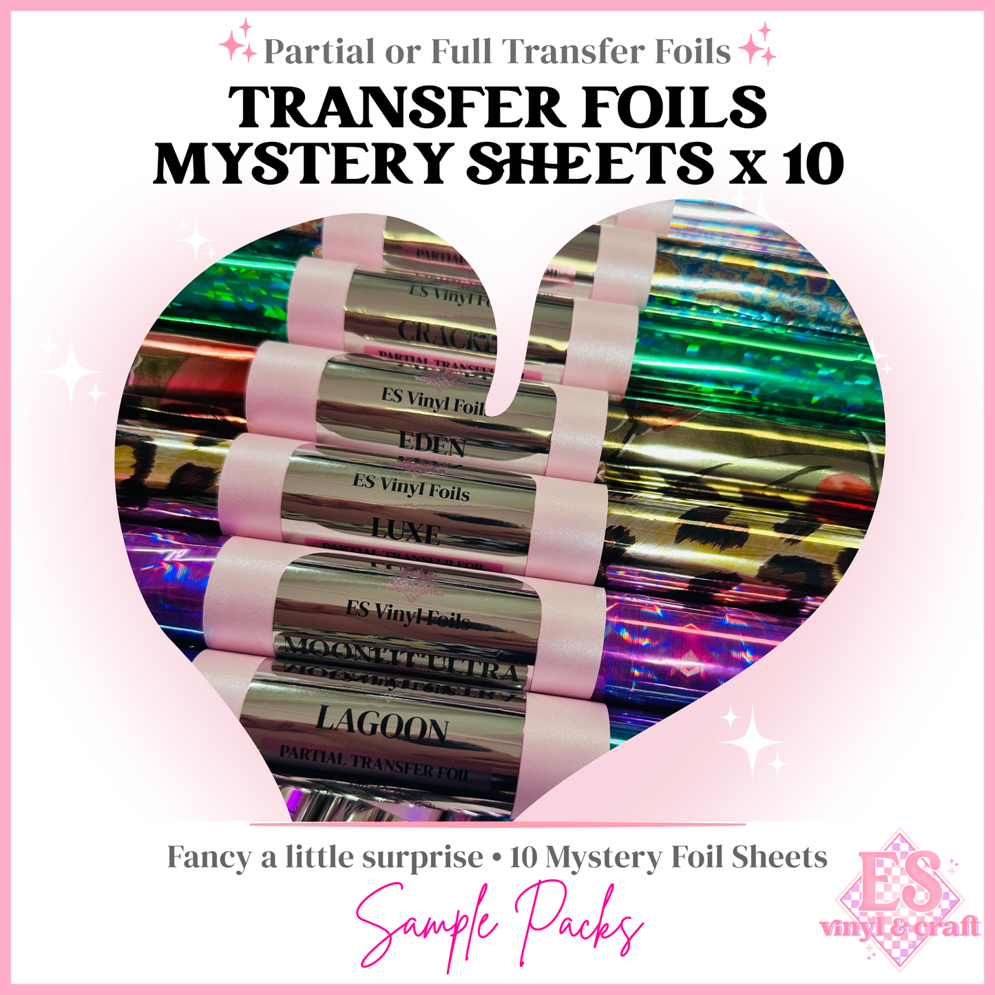 ES Vinyl Transfer Foils Mystery Bundle