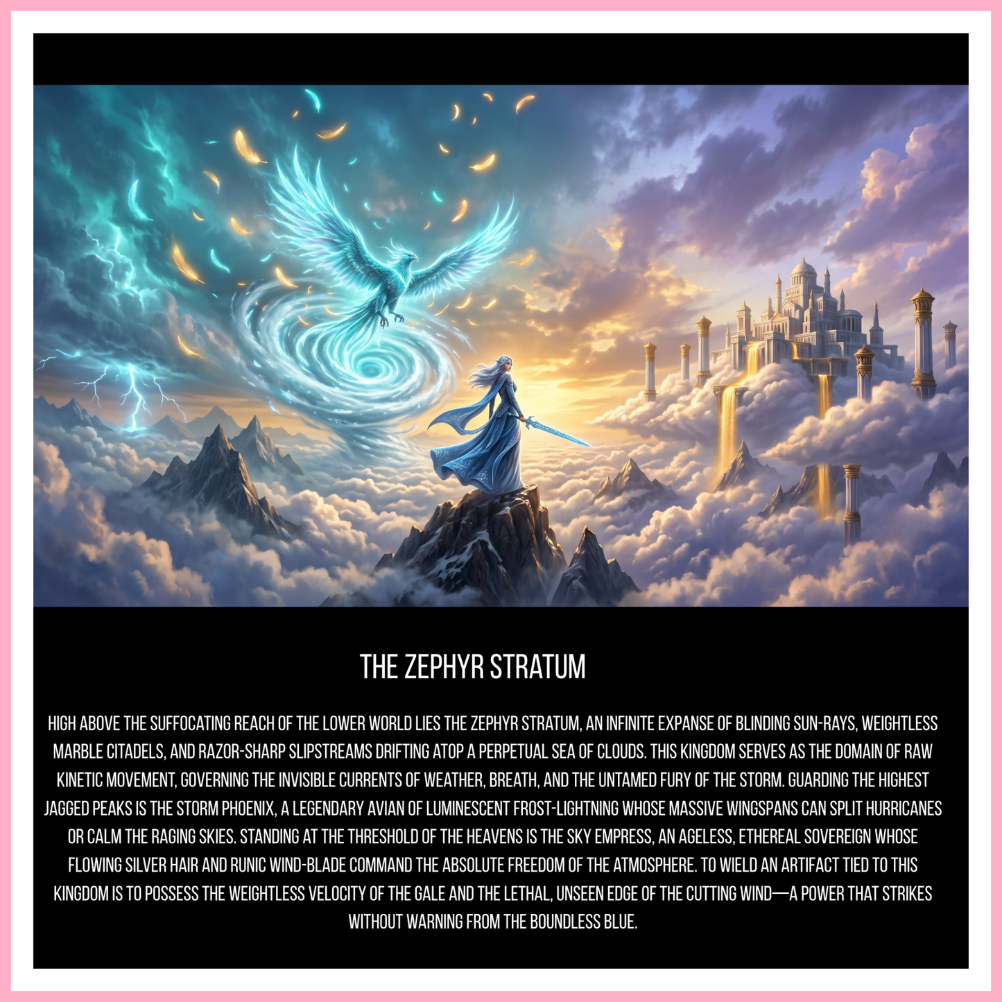 The Zephyr Stratum - Mixed Media Vinyl 12"x12" Sheet