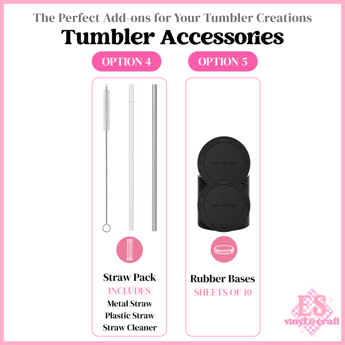 Tumbler Accessories