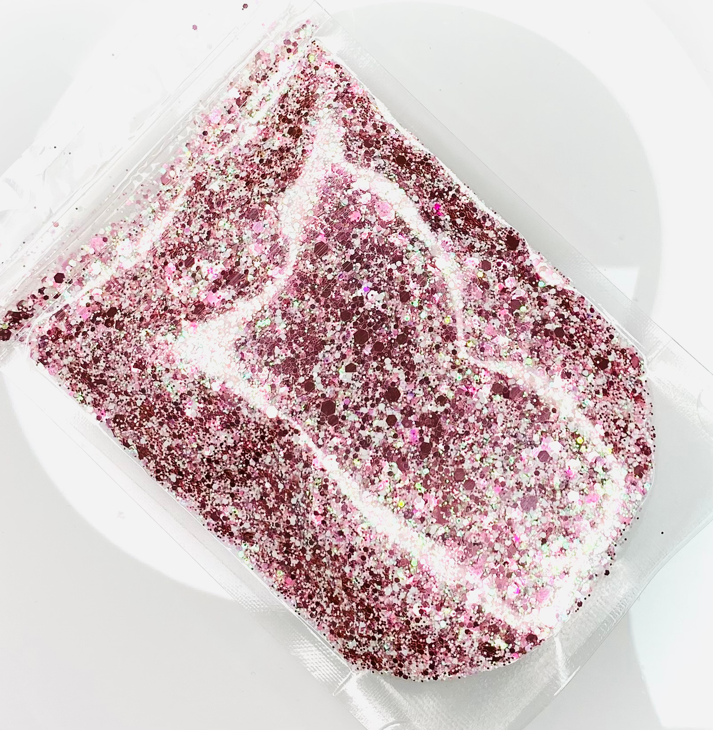 Rosé Bubbles - Chunky Glitter Mix image 1