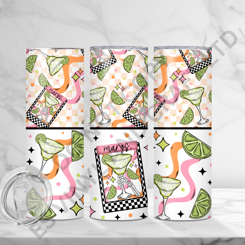 Margs - Full 20oz Tumbler Sublimation Ready To Print image 0