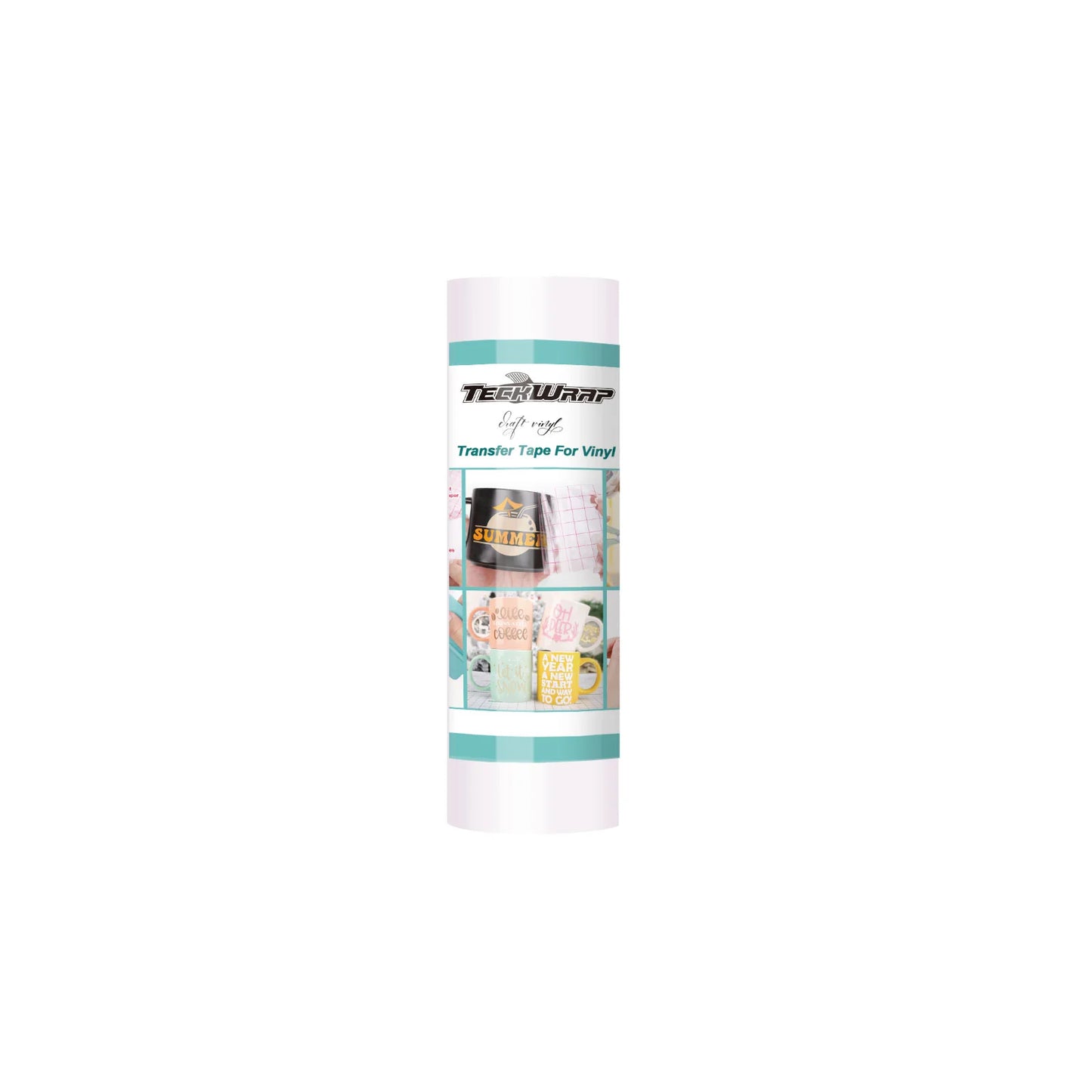 6" Width Yellow Grid Transfer Tape image 0