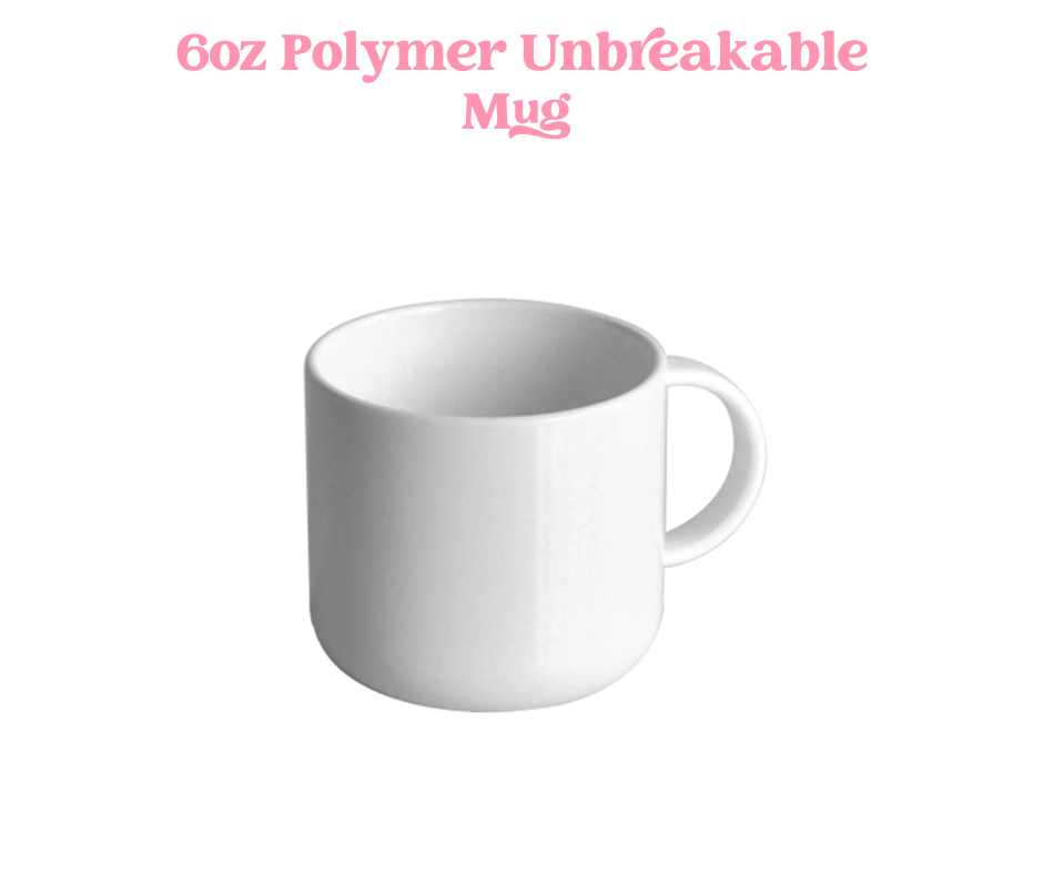 6oz Polymer Sublimation Mug image 0