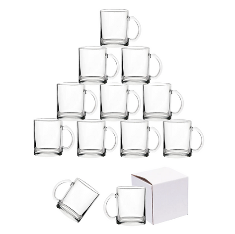 Clear Sublimation Mug 11oz (330ml)