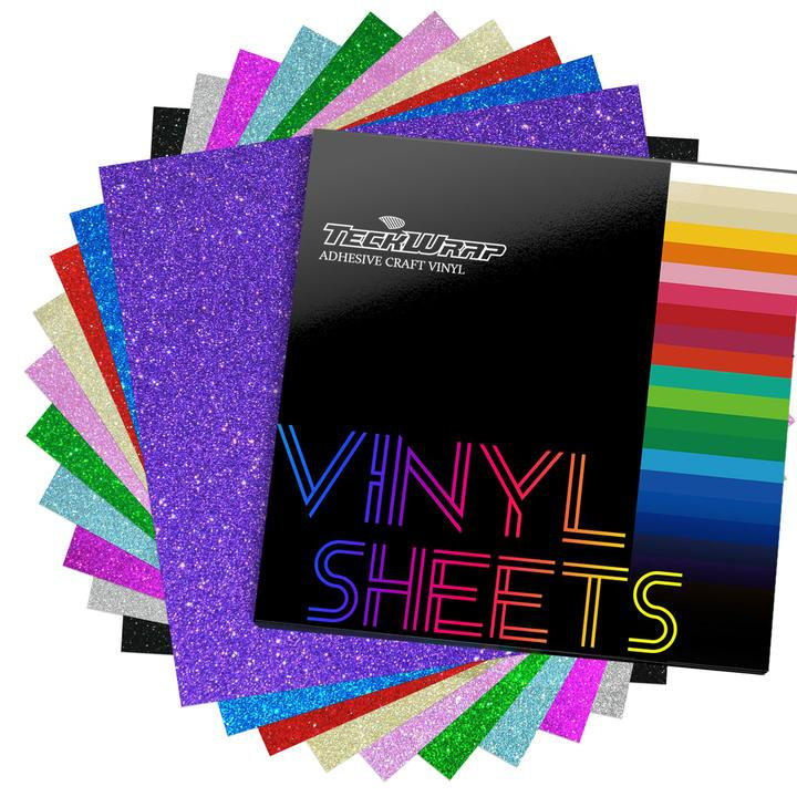 Teckwrap Glitter Sheet Pack & Transfer Sheets