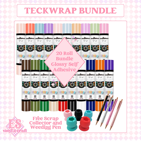 Teckwrap Ultimate Roll Bundle (Matte or Glossy) x 20 Rolls