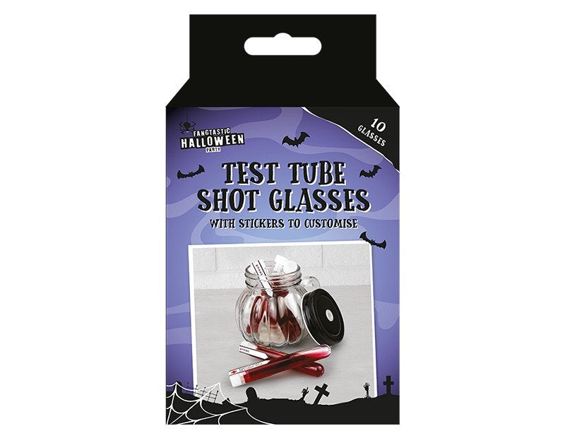 Halloween Test Tube Shots