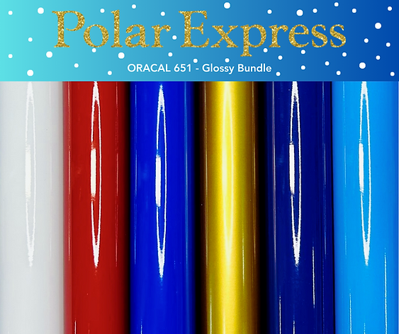 Polar Express Oracal Bundle - Matte or Glossy