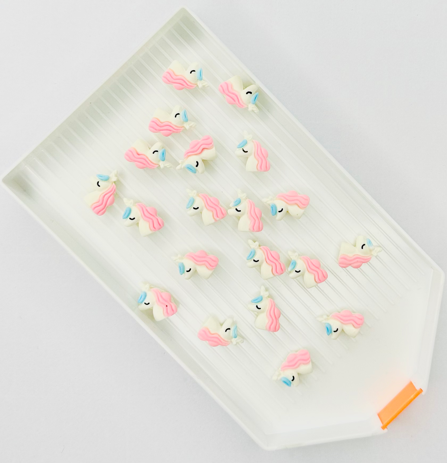 Pink Unicorn Cabochon Flat Back Charm (Pack of 10) image 0