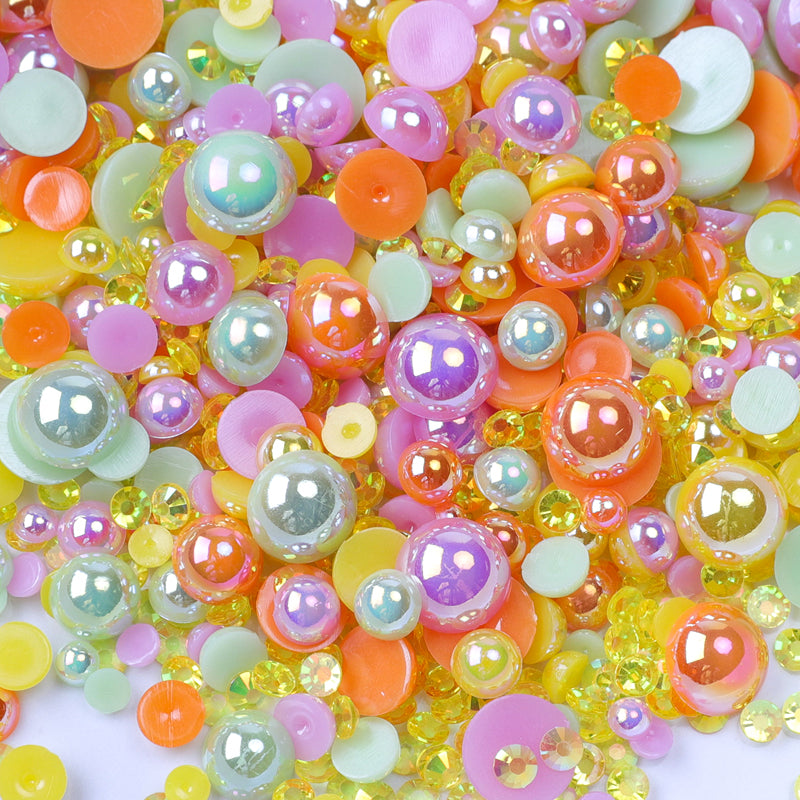Fruity Ya Ya - Pearl & Rhinestone Mix image 0