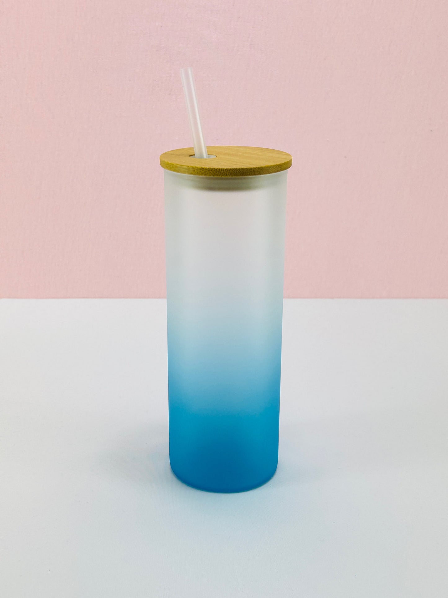 25oz Frosted Ombre Sublimation Glass image 9