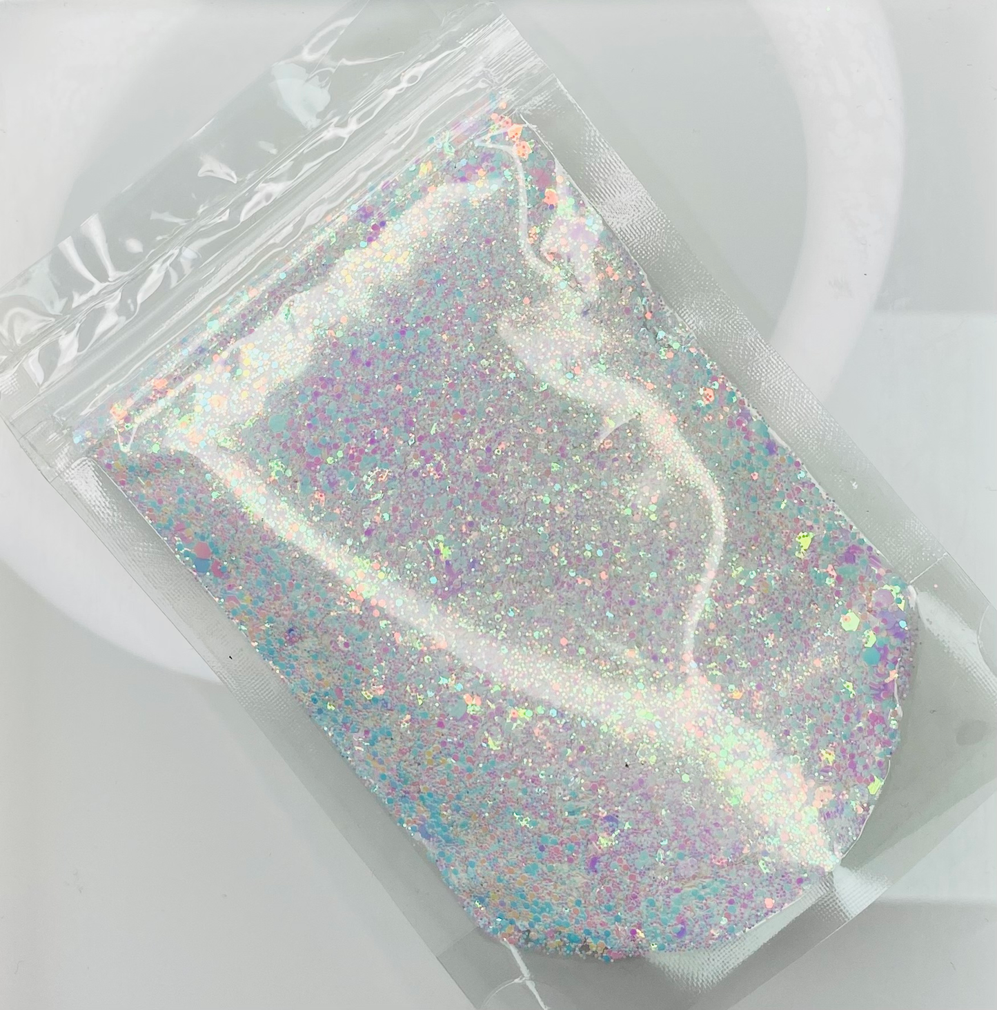 Opal White - Pearl Opal Chunky Glitter Mix image 1