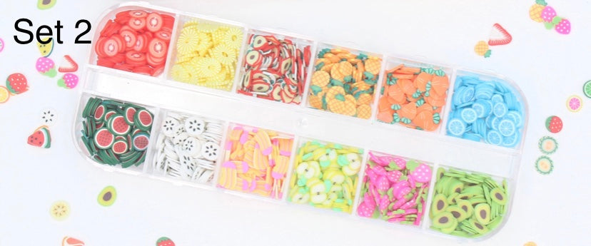 Polymer Clay Fruit Slice Sets image 2