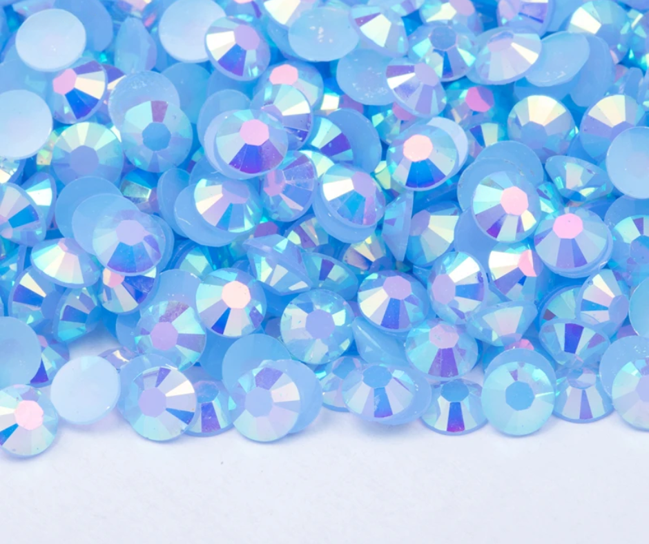 Aster - AB Jelly Rhinestones (3mm, 4mm & 5mm) image 0
