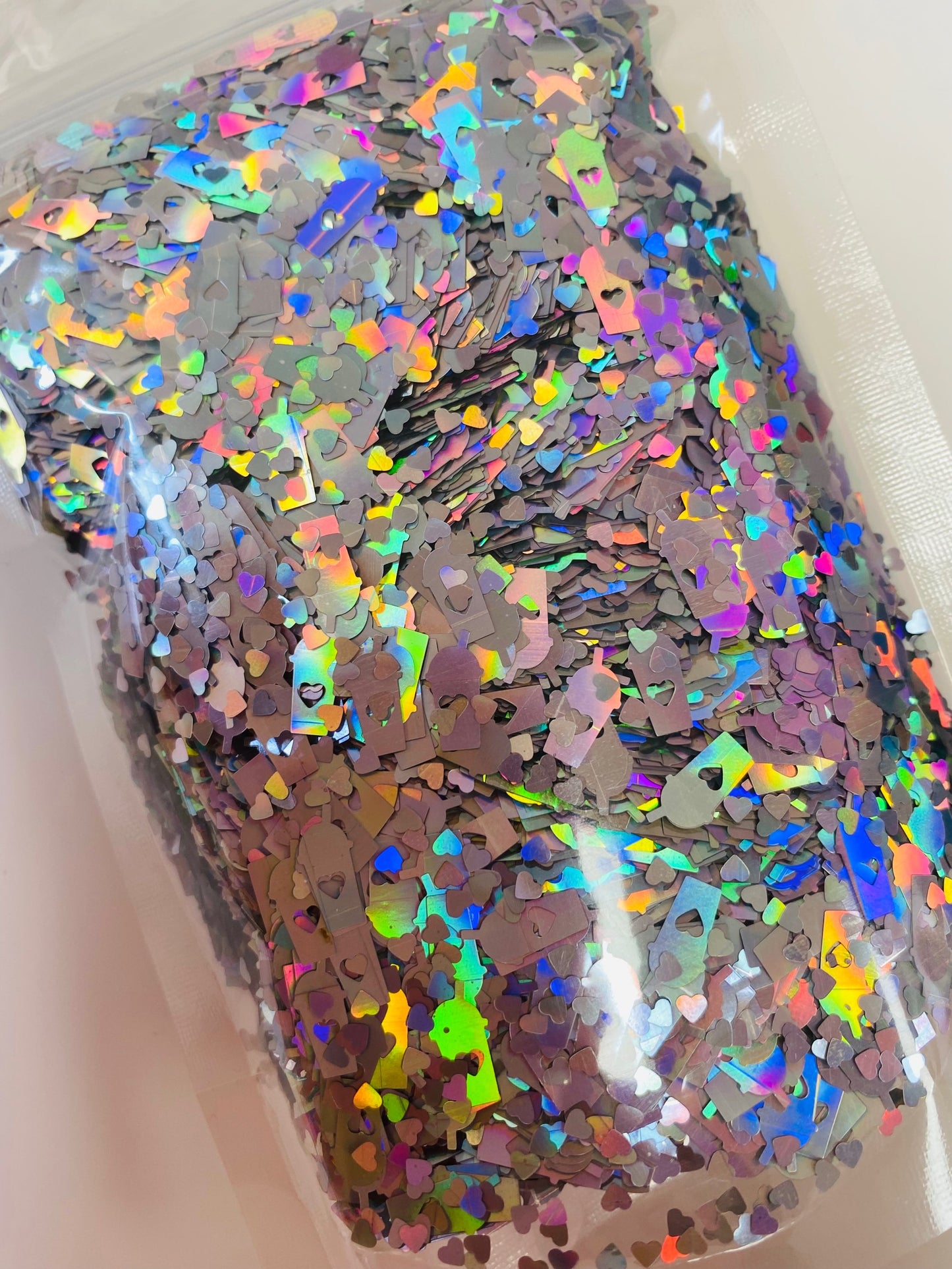 Cute Cold Cups - Glitter Shapes image 1
