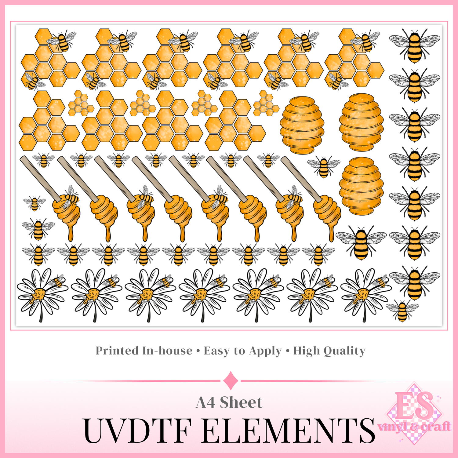 UVDTF Element Sheets