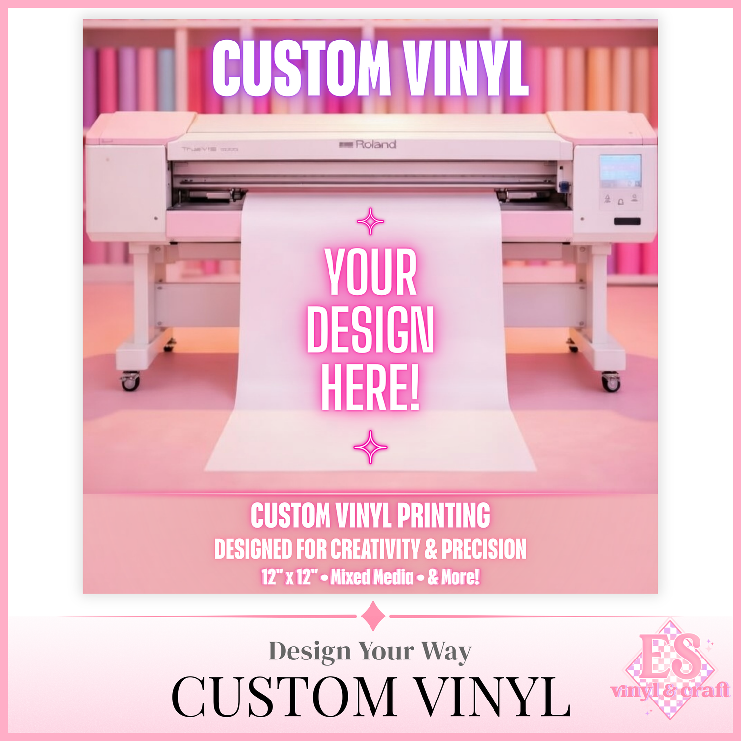 Custom Printed Vinyl