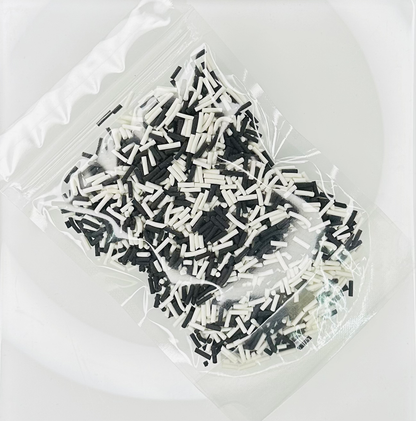 Zebra - Polymer Sprinkles image 1