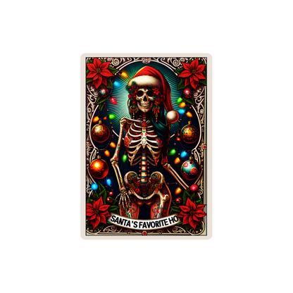 Christmas Tarot Card Decals - Glossy White Self Adhesive Vinyl image 9